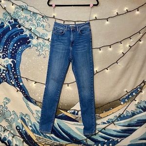 🌊 Forever 21 Los Angeles High Rise Denim Jeans 27